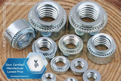 sheet metal pem nuts|pem self clinching nuts.